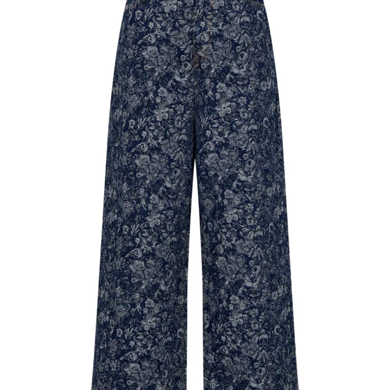 Tapestry Denim Baggy Jeans