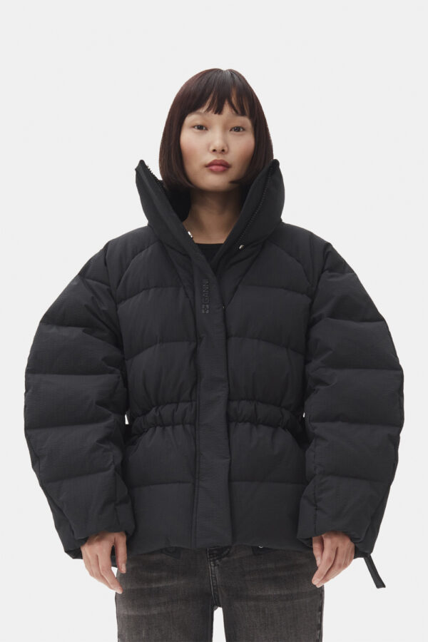 Tech Seersucker Oversized Puffer Ja