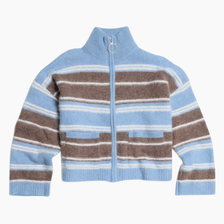 Holzweiler Tine Stripe Blue Stripe S Cardigan