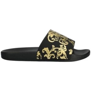 Tøfler Versace 76VA3SQ3 G89-BLACK + GOLD 76VA3SQ3