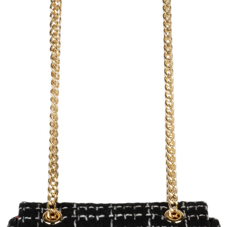 Valentino Bags Tweed Skuldertaske (Boucle-finish) Crossbody Taske