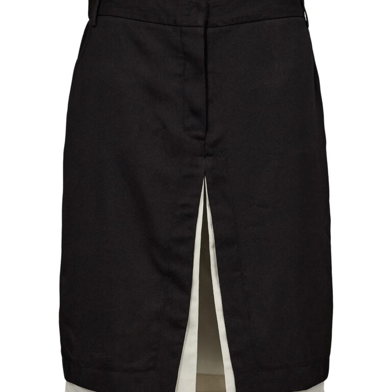 Two Layer Midi Skirt