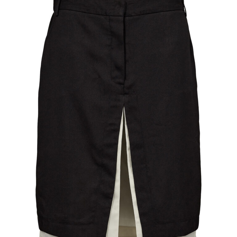 Two Layer Midi Skirt
