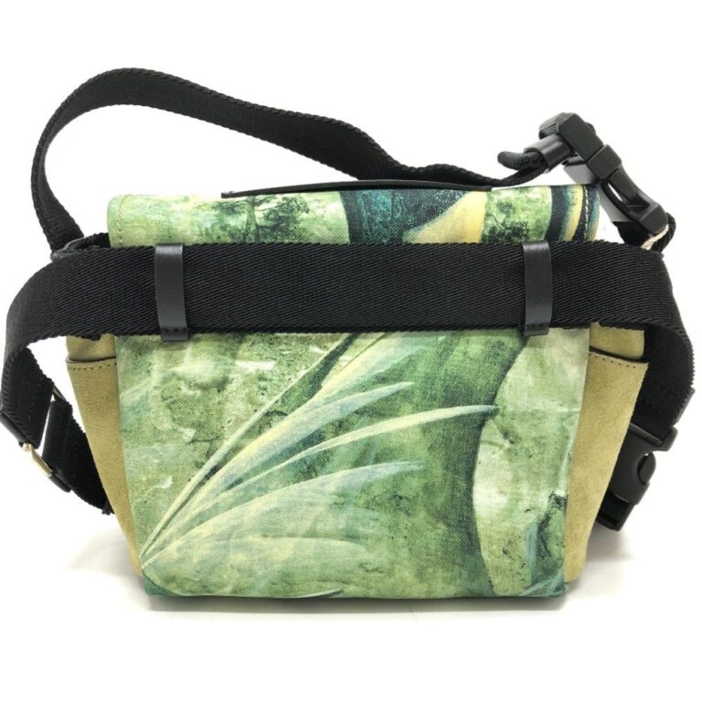 Valentino Vintage Crossbody Tasker (Grøn, 18,3x17x4 cm)