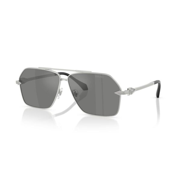 Versace 0VE2284 Solbriller - Firkantede Sølv Spejlede Linser