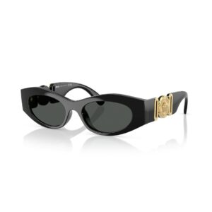 Versace 0VE4480U Solbriller - Runde Sort