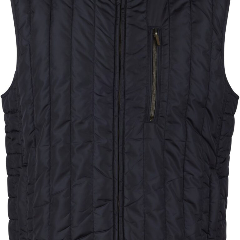 Vest Quilted Zip Nylon