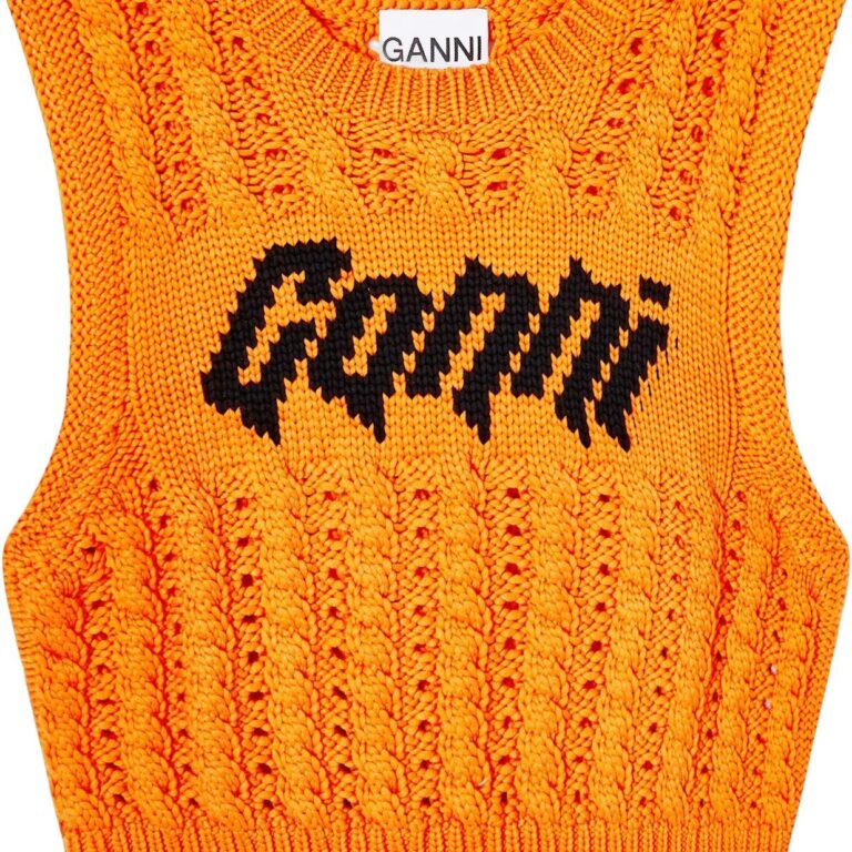 Viscose Rope Cropped Vest