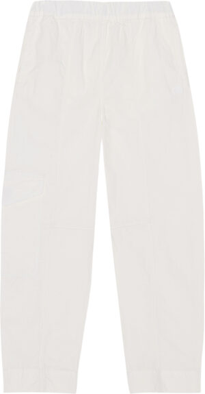 Washed Cotton Canvas Elasticated Cu