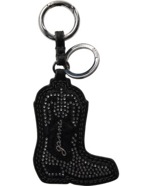 Western Boot Keyring Velvet Moire