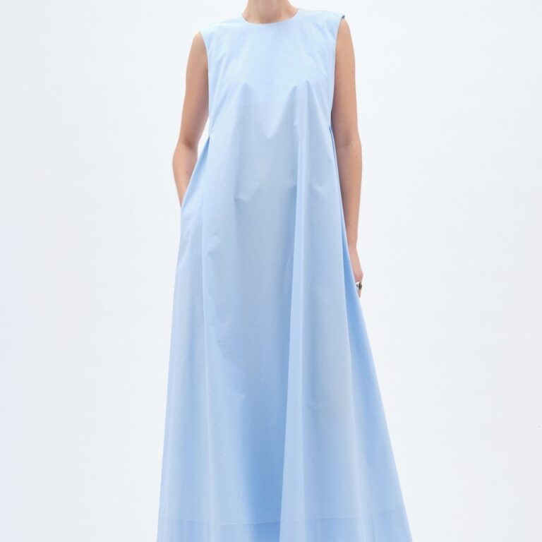 REMAIN Wide Maxi Dress Maxi Kjole