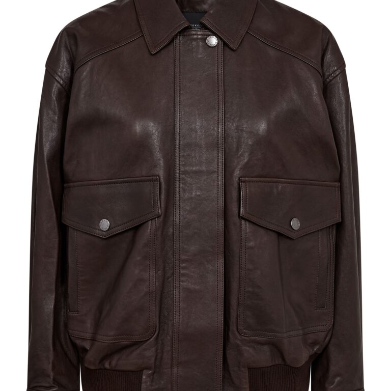 Weekend Max Mara Wkdgigante Bomberjakke (100% læder) Frakke