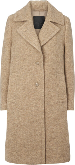Wool Cold Dyed Coat Clareta
