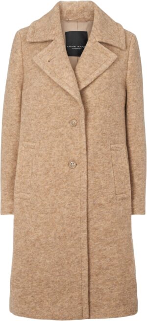 Wool Cold Dyed Coat Clareta