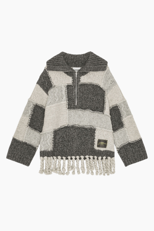 Wool Cotton Bubble Sweater K2508 - Multicolour - GANNI