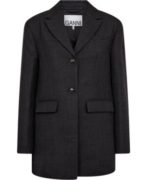 Wool Suiting Blazer